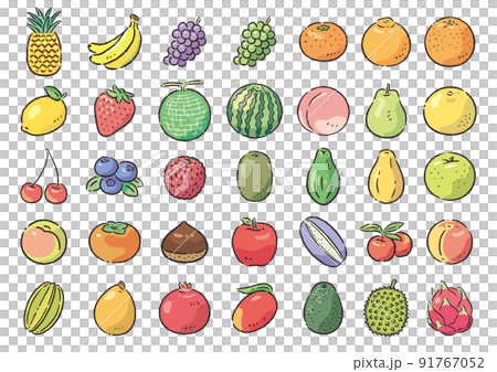 Food_fruit_set 91767052