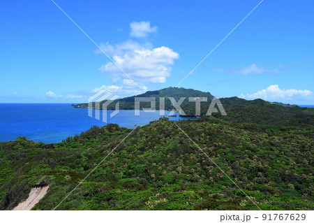 小笠原諸島　母島の小富士からの展望 91767629