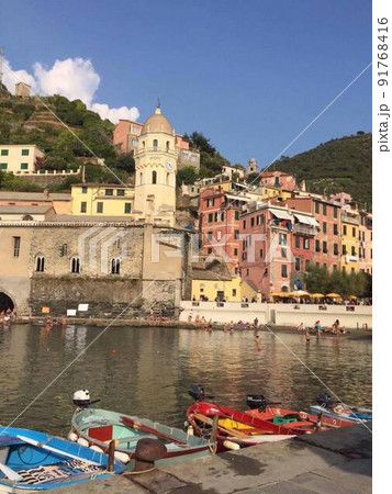 イタリアリーグリア州のチンクエテッレ イタリアリーグリア州のチンクエテッレ 91768416