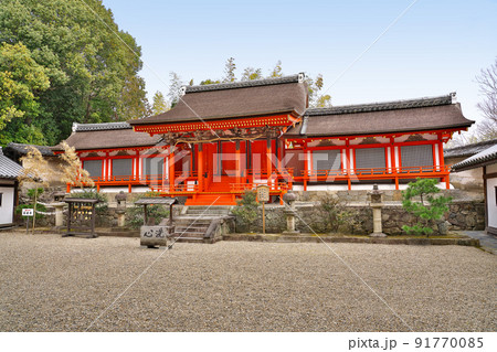 【休ヶ岡八幡宮】 奈良県奈良市西ノ京町 【休ヶ岡八幡宮】 奈良県奈良市西ノ京町 91770085