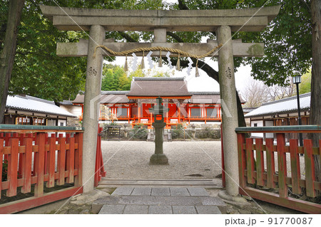 【休ヶ岡八幡宮】 奈良県奈良市西ノ京町 【休ヶ岡八幡宮】 奈良県奈良市西ノ京町 91770087