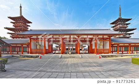 【薬師寺】 (高解像度版) 奈良県奈良市西ノ京町 91773261