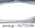 コピースペースのあるブルーグレー系の暗いイメージの背景 91773296
