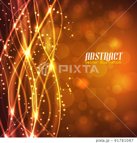 Abstract Illustration With Magic Effect 91781087