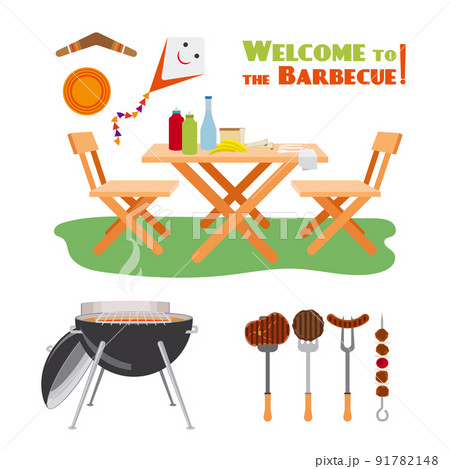 Barbecue BBQ poster elements Barbecue BBQ poster elements 91782148