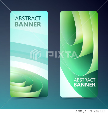 Abstract Vertical Banners Abstract Vertical Banners 91782328