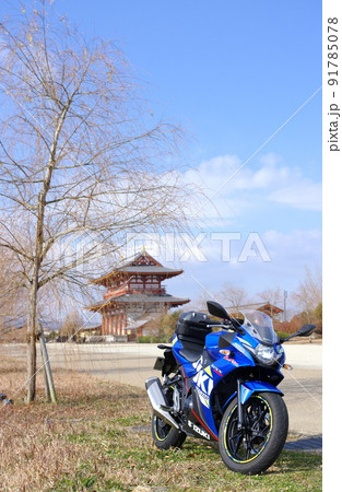 平城京とバイク 91785078