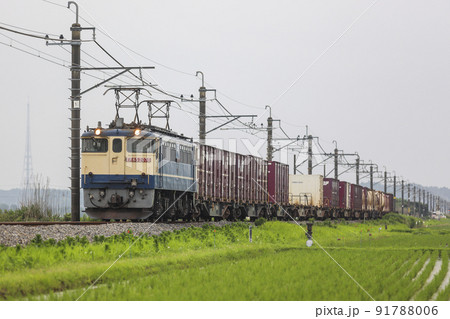 成田線を走る鹿島貨物 成田線を走る鹿島貨物 91788006