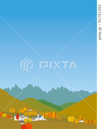 サンタ・マッダレーナ santa maddalena ドロミーティ dolomiti イタリア 秋 サンタ・マッダレーナ santa maddalena ドロミーティ dolomiti イタリア 秋 91791305