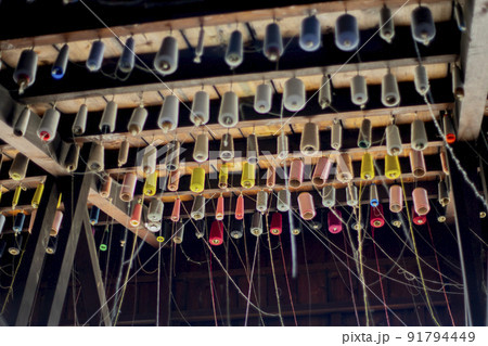 機織り工場 91794449