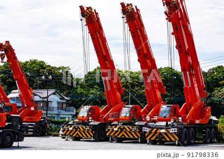 自走式クレーン　ラフタークレーン 91798336