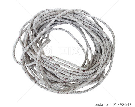 Rope isolated on white background 91798642
