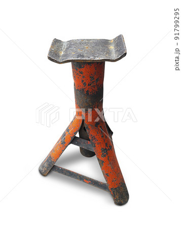 Jack stand use for lift cars in auto car service 91799295