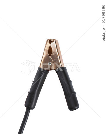 Jumper cable isolated on white background 91799296