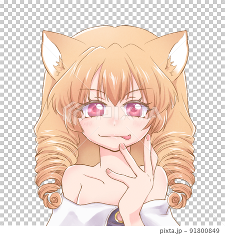 Cat ear ringlet 91800849