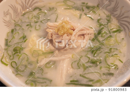 美味しいラーメン、鶏白湯麺 91800983