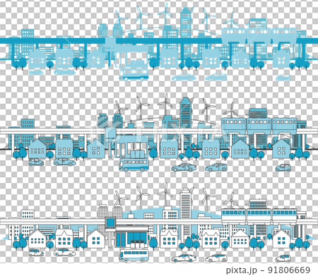 Skyscraper big city background material 91806669
