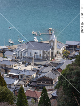 長崎_世界遺産カトリック崎津協会のある港町 91811090