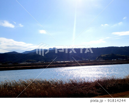 川内川の風景(薩摩川内市一級河川) 川内川の風景(薩摩川内市一級河川) 91814244