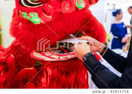 Manipulated China Lion. 91815718