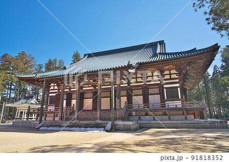 【高野山 壇上伽藍 金堂】 和歌山県伊都郡高野町高野山 91818352