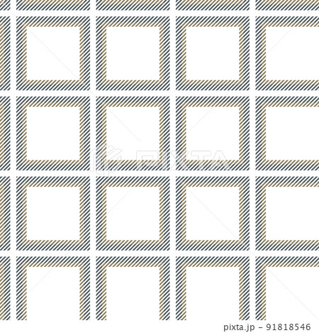 チェック柄の背景イラストイメージ 91818546