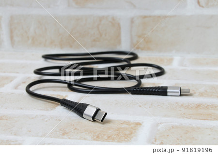 ケーブル, USBケーブル, USB, OA機器, デジタル, パソコン, ビジネス, 接続 91819196
