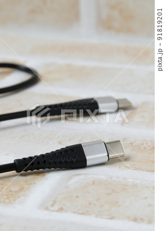 ケーブル, USBケーブル, USB, OA機器, デジタル, パソコン, ビジネス, 接続 91819201