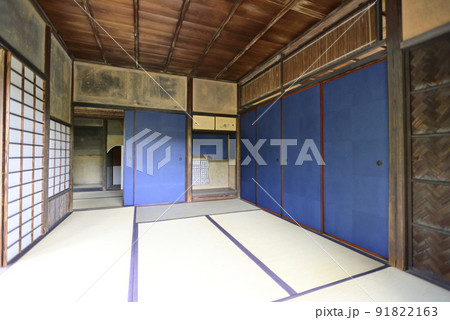 桂離宮 松琴亭の市松模様(裏側) 桂離宮 松琴亭の市松模様(裏側) 91822163