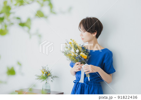 ドライフラワー　ライフスタイル 91822436