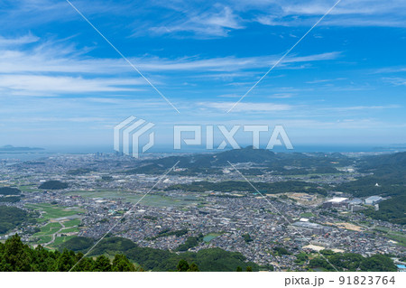《福岡県》米ノ山展望台・米ノ山展望台からの風景 91823764