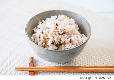 健康食　雑穀ごはん 91826152