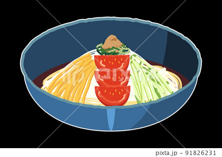 ぶっかけそうめん(白フチあり) ぶっかけそうめん(白フチあり) 91826231