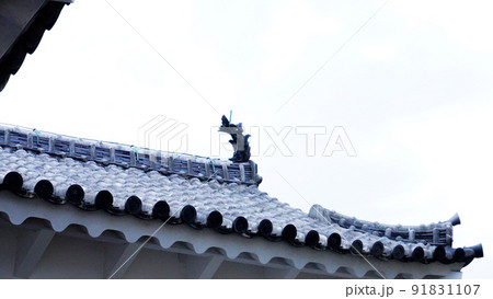 姫路城の本丸の風景 91831107