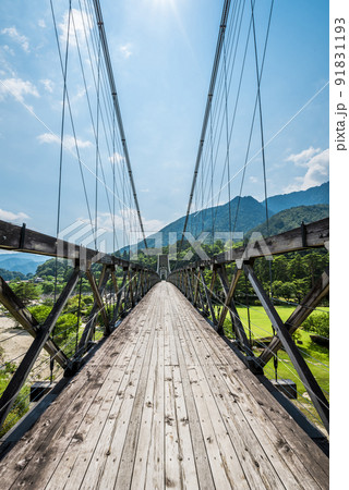 《長野県》木曽郡　南木曽町　桃介橋 91831193