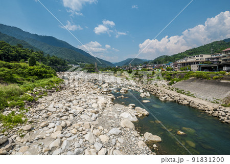 《長野県》木曽郡　南木曽町　桃介橋 91831200