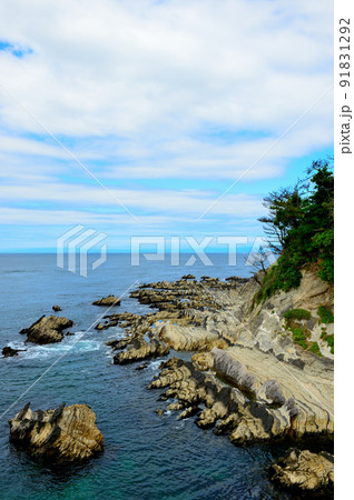 三浦半島 荒崎リアス式海岸の風景 三浦半島 荒崎リアス式海岸の風景 91831292