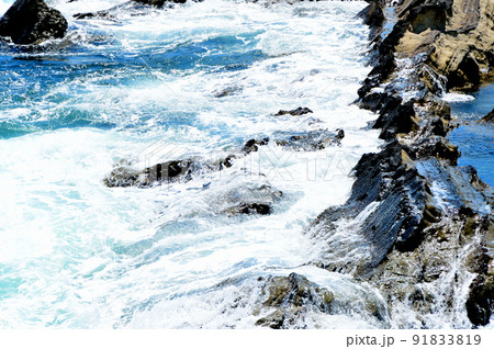 三浦半島 荒崎リアス式海岸の風景 三浦半島 荒崎リアス式海岸の風景 91833819