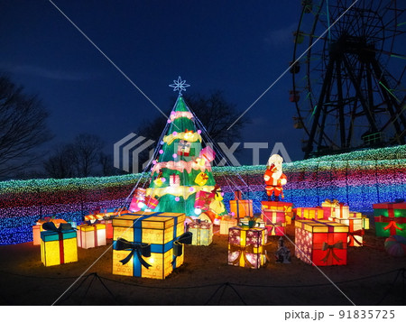 クリスマスのイルミネーション 91835725