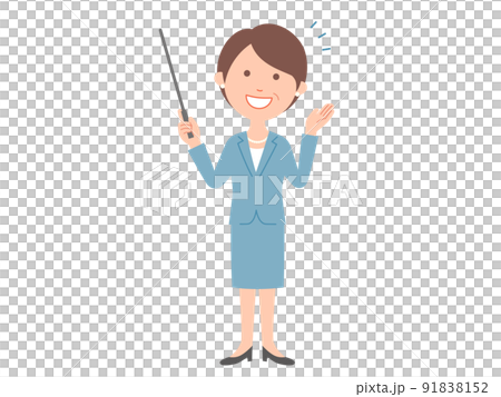 做演示文稿的女商人 做演示文稿的女商人 91838152