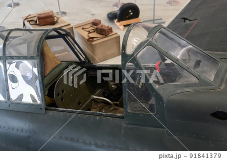 零式艦上戦闘機の操縦席　あいち航空ミュージアム 91841379