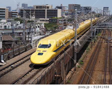ドクターイエロー　西馬込跨線橋にて 91841488