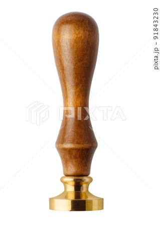 Bronze stamper with wooden handle Bronze stamper with wooden handle 91843230