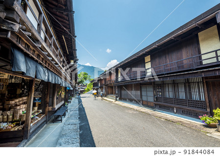 《長野県》妻籠宿 91844084
