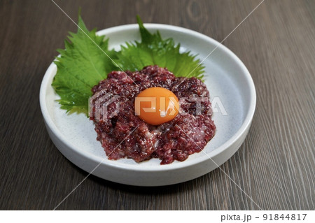 馬肉ユッケ 91844817