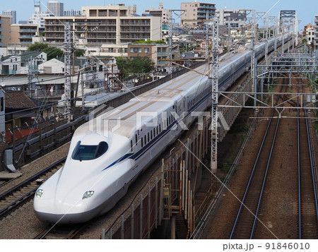 新幹線N700S　J22編成　西馬込跨線橋にて 91846010