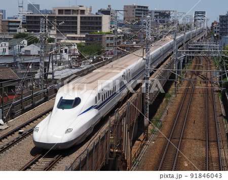 新幹線N700S　J10編成　西馬込跨線橋にて 91846043