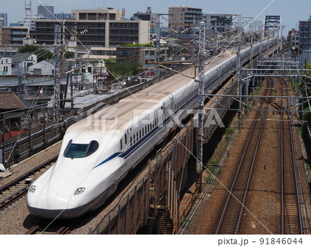 新幹線N700S　J10編成　西馬込跨線橋にて 91846044