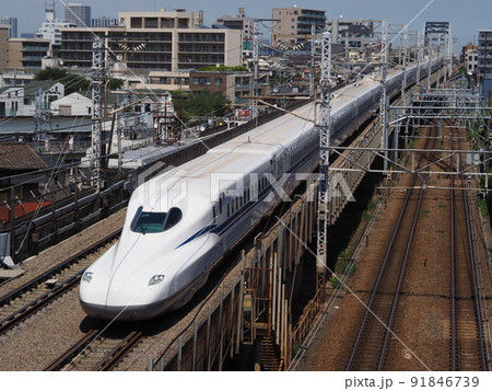 新幹線N700S　J28編成　西馬込跨線橋にて 91846739