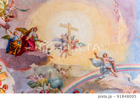 Wies church, Steingaden, bavaria, germany 91848005